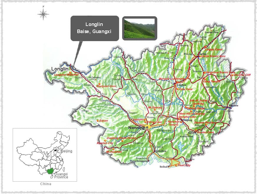 Map of Longlin