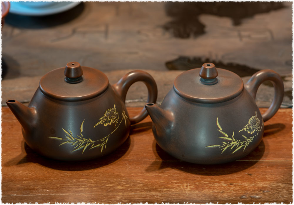 Nixing Pottery Teapot comparation
