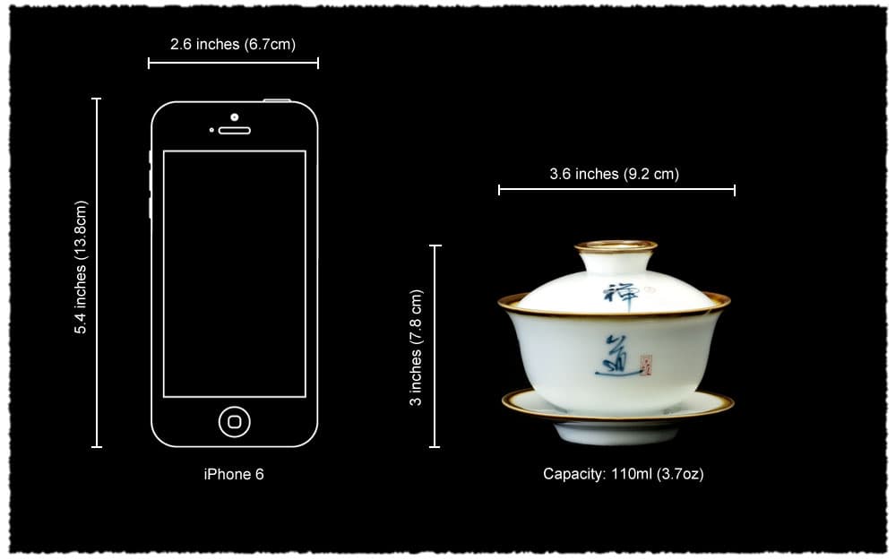 Gaiwan Dimensions