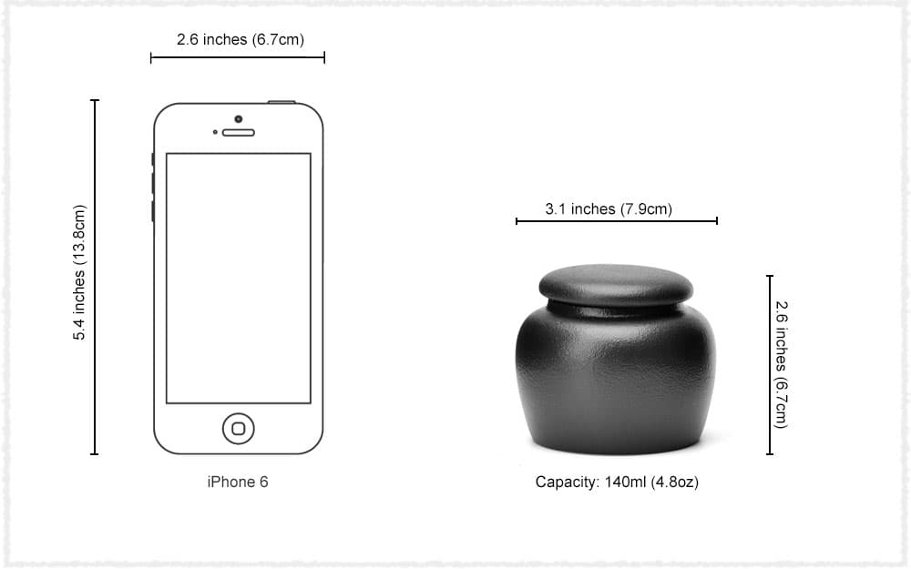 Tea Caddy Dimensions