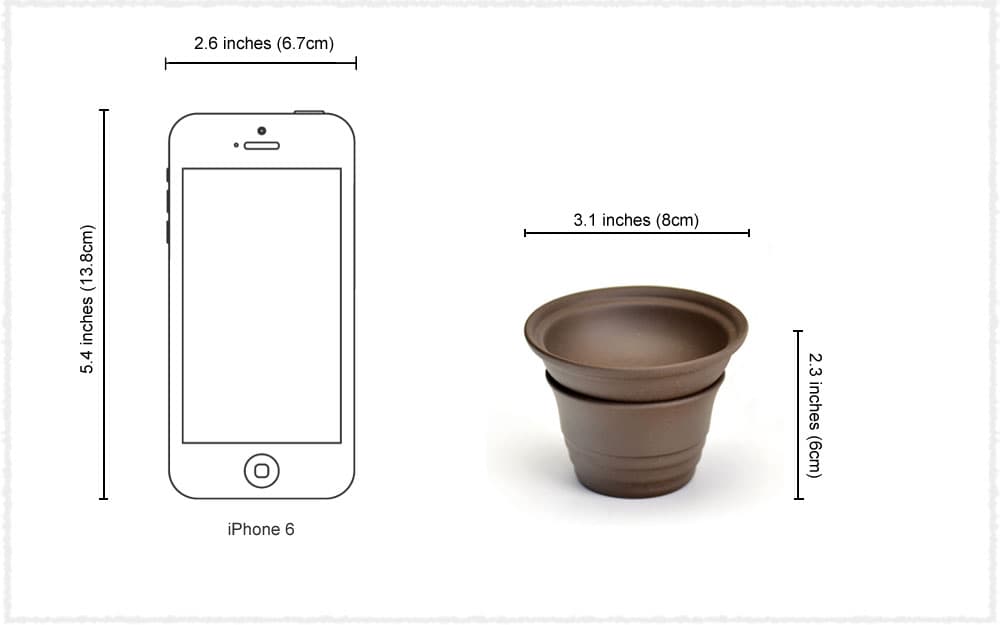 Tea Filter Dimensions